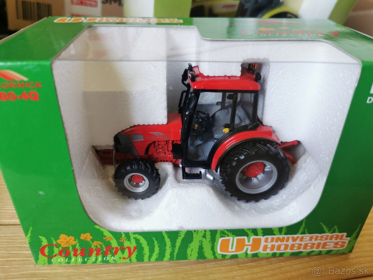 Model traktor mc cormick1:32(zetor,john deere, claas