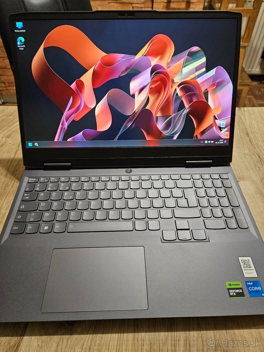 HERNE Lenovo LOQ S RTX4050 16GB RAM 512GB SSD diskom a intel