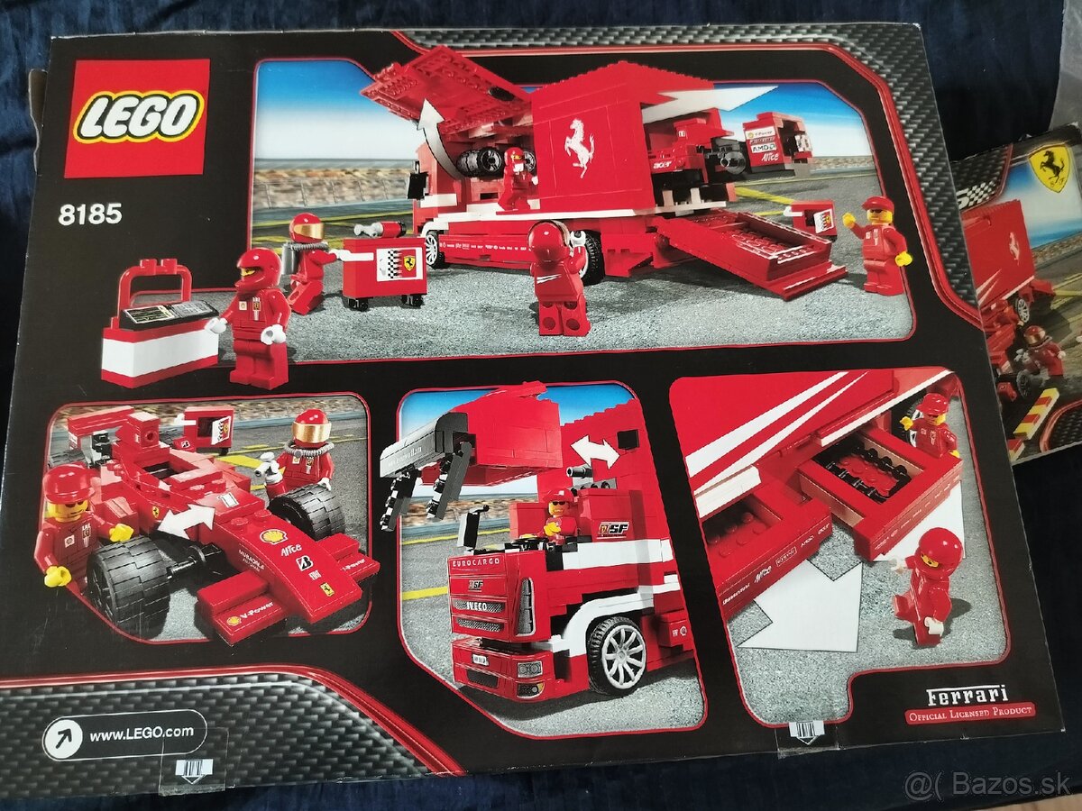 Lego racers Ferrari kamión 8185