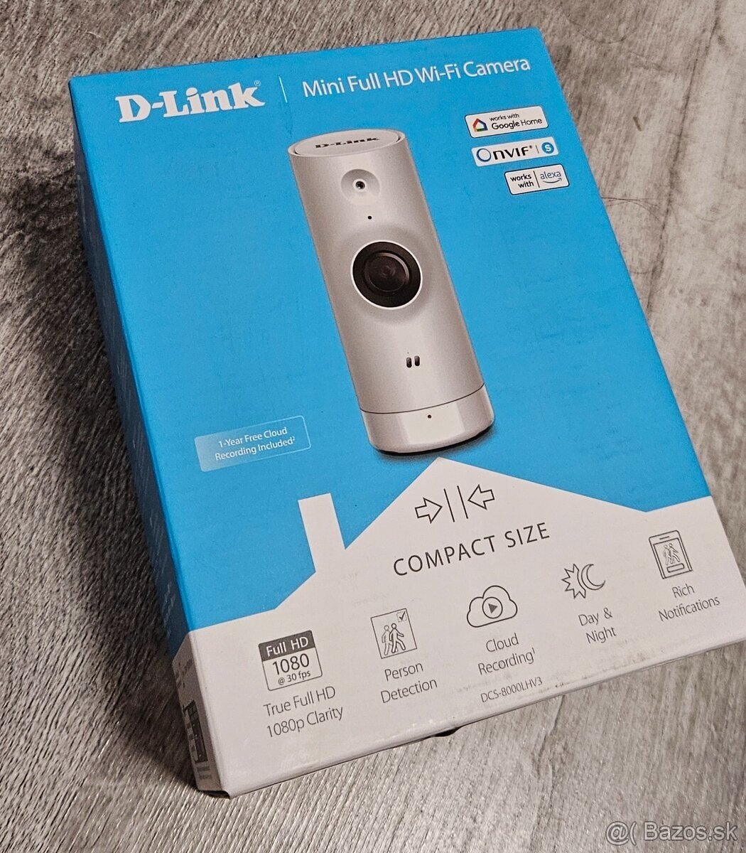 Nová kvalitná IP kamera D-Link DCS-8000