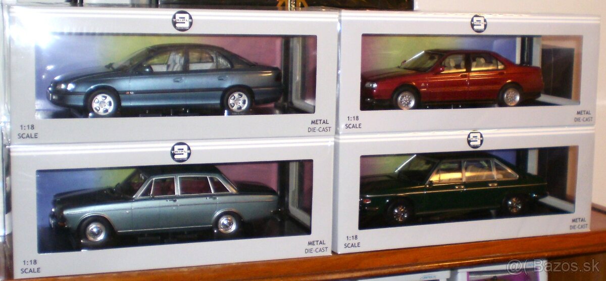 OPEL OMEGA B, ALFA ROMEO 164 Q4, VOLVO 164, TATRA 613 , 1:18