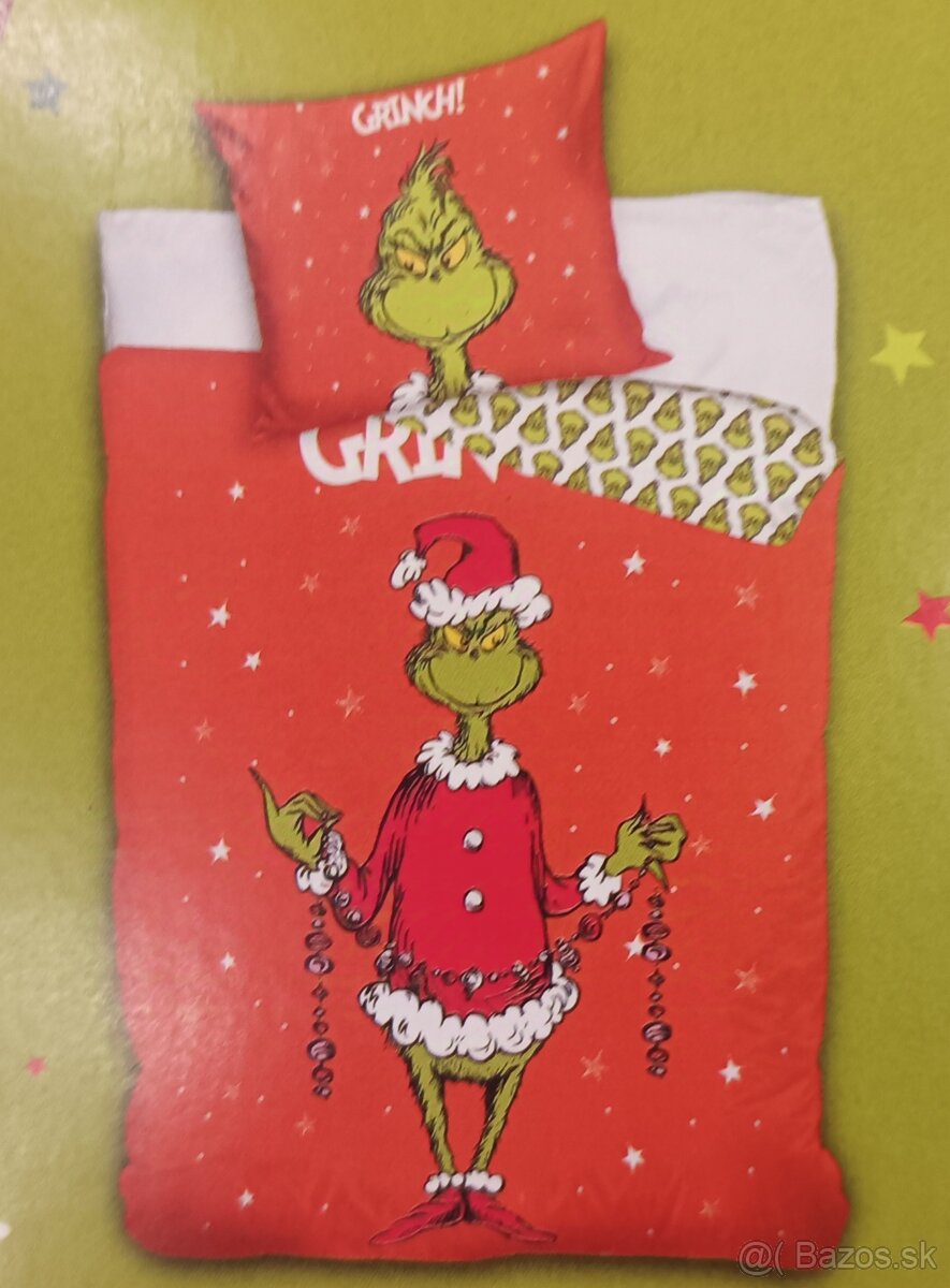 Obliečky Grinch