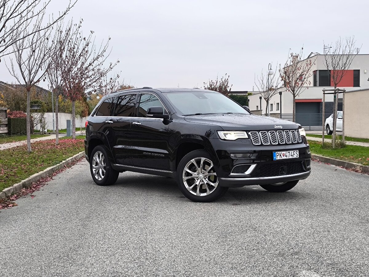 Jeep Grand Cherokee Summit 3.0 CRD 184kw Kúp. v SR Automat