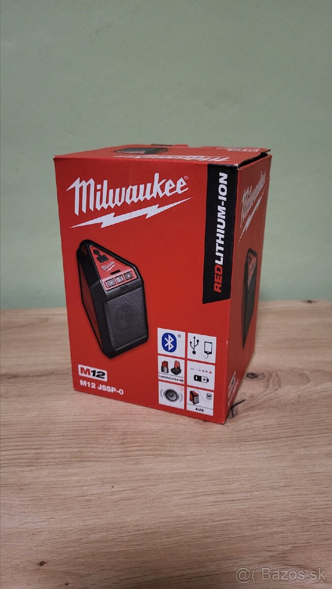 Reproduktor BT Milwaukee M12