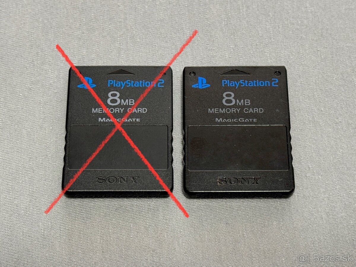 Playstation 2 memory card