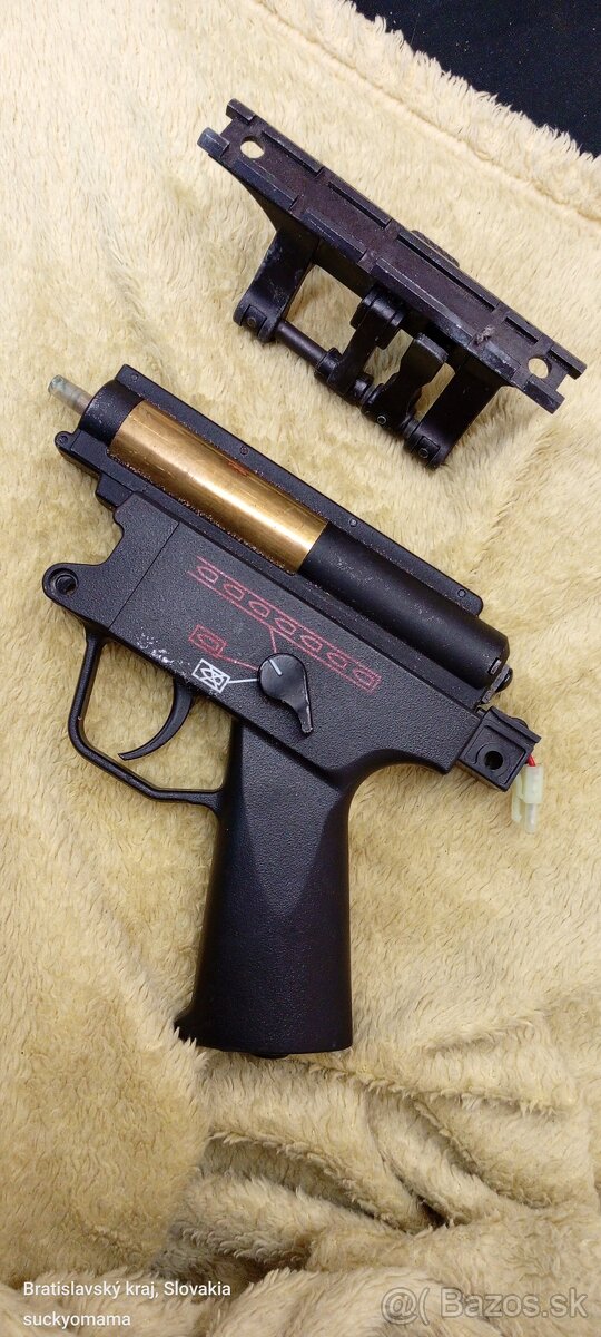 Predám mp5 tokyo marui spodok zbrane(mechabox motor )