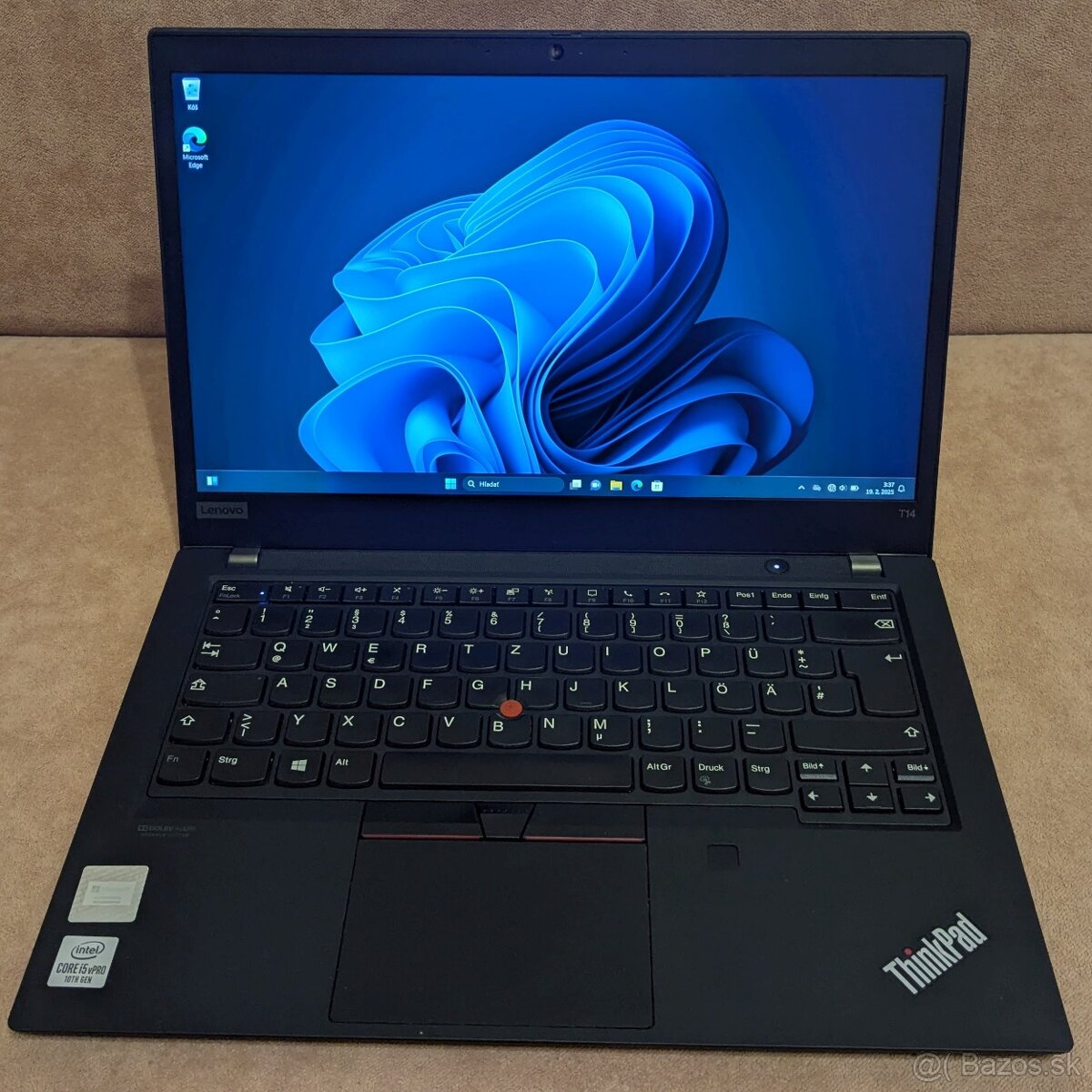 Lenovo Thinkpad T14 i5 10310u 16gb ram 256gb