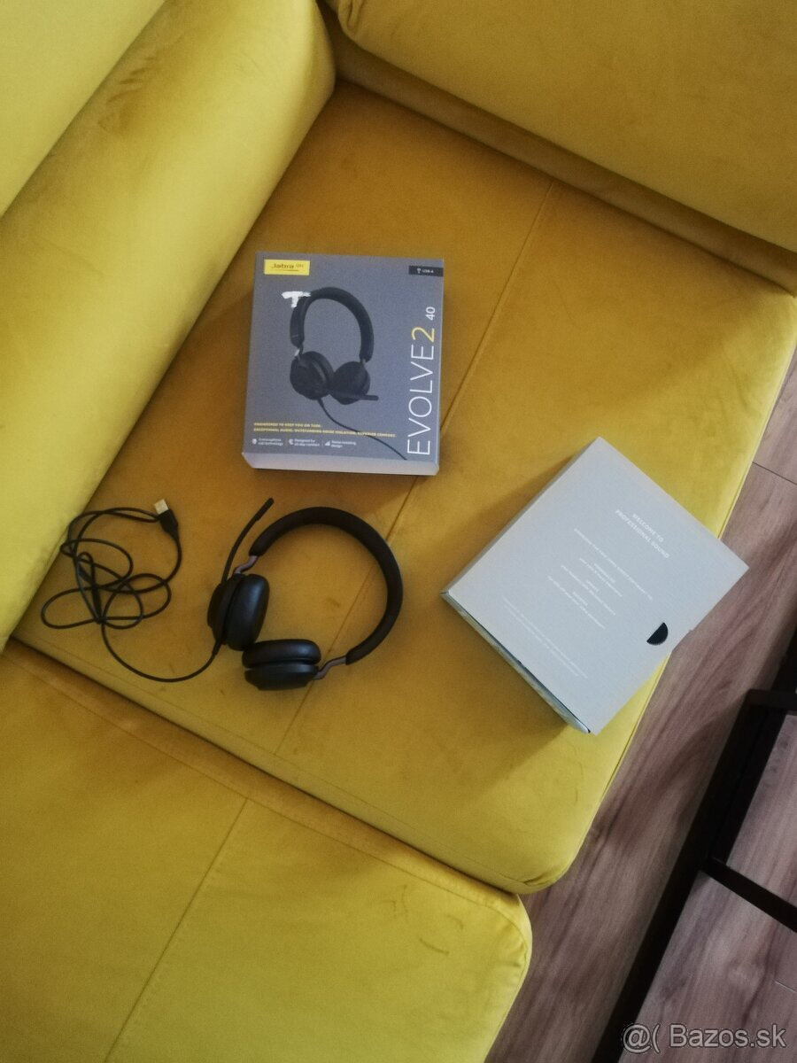 Slúchadlá Jabra Evolve2 40, NEPOUZITE