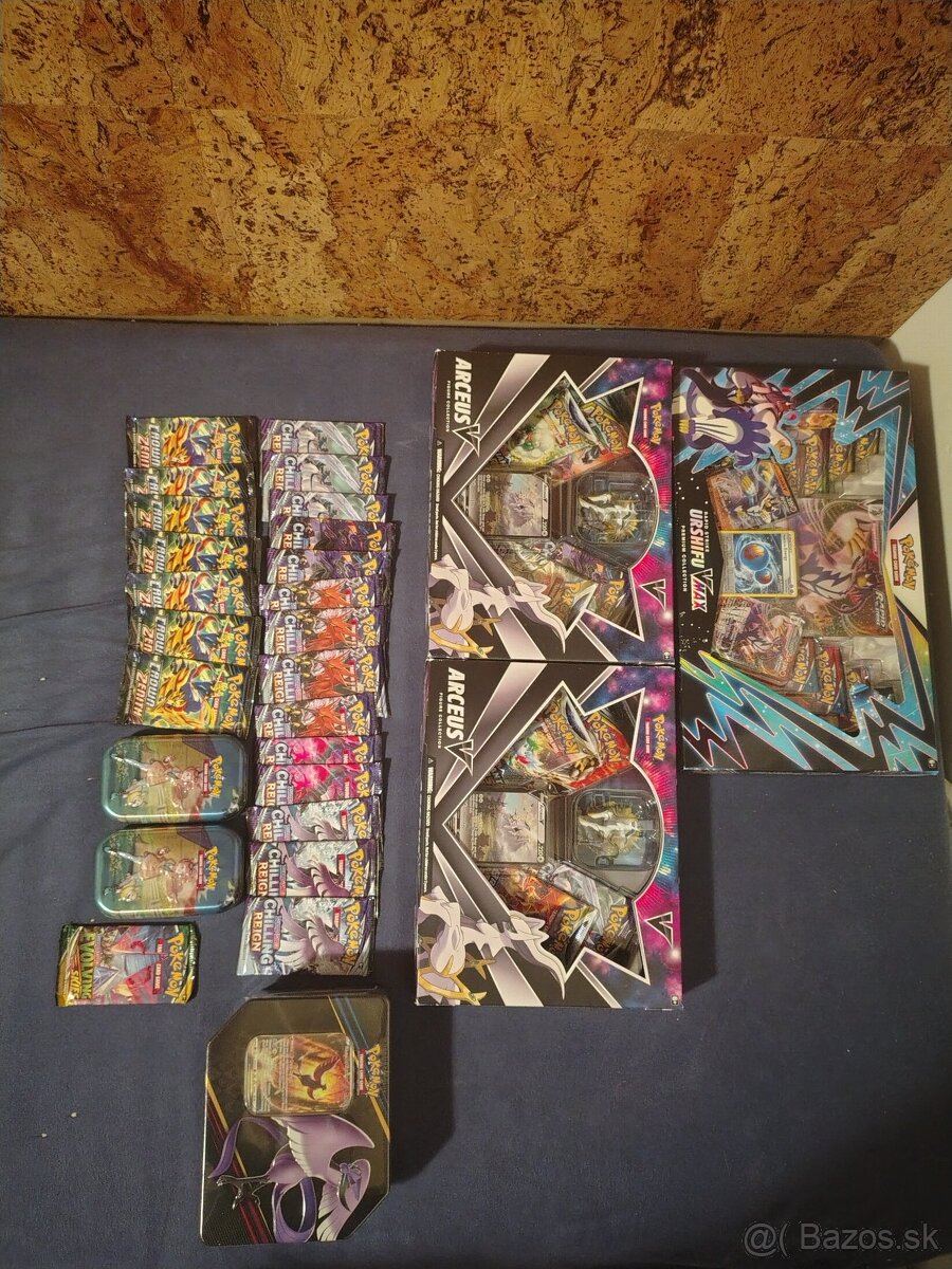 ZLACNENÉ pokemon boostre, boxy, collections