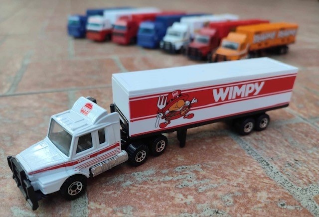 Matchbox convoy CY Scania Wimpi