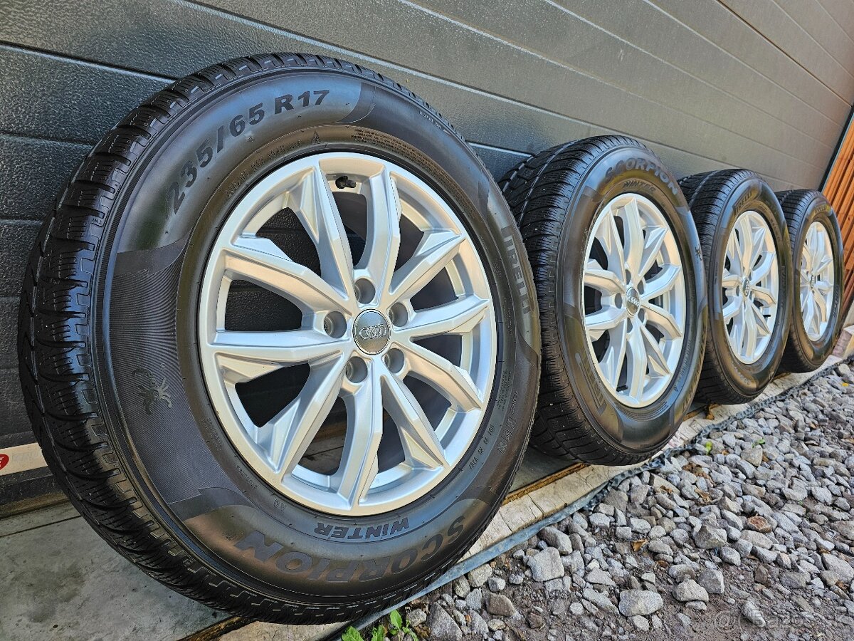 Zimná sada AUDI Q5 235/65 R17 Pirelli Scorpion