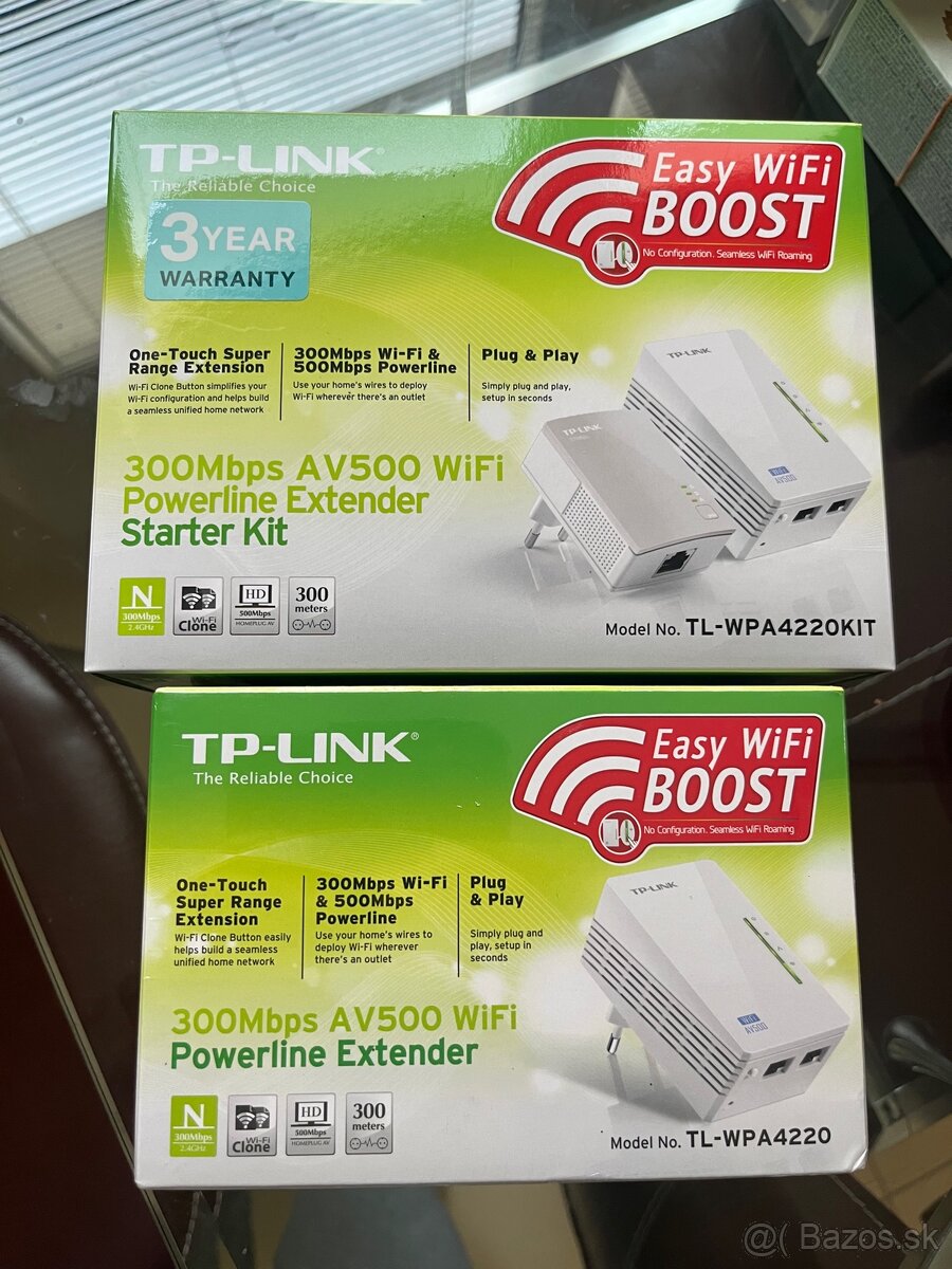 TP-link extender TL-WPA 4220 Kit + TL-WPA 4220