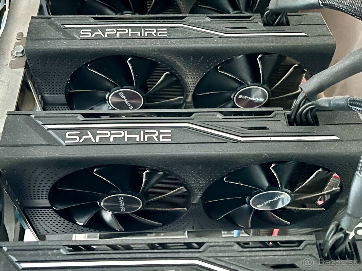 Predám 8x AMD Sapphire RX 470 8GB