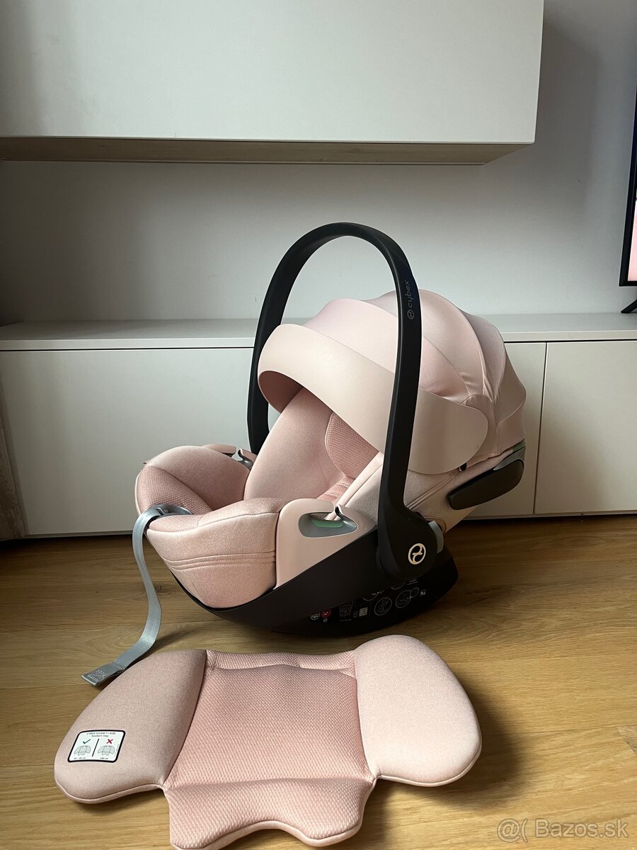 Cybex cloud T+ peach pink