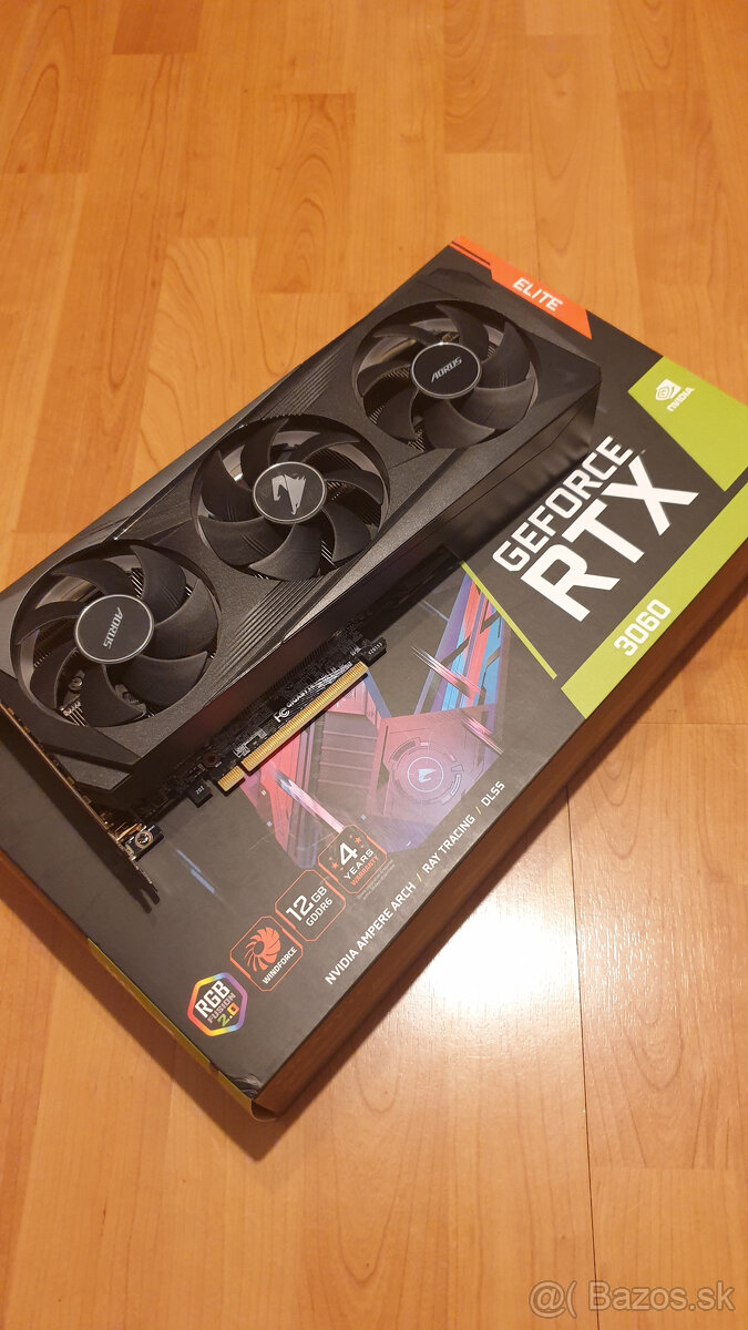 GIGABYTE AORUS GeForce RTX 3060 ELITE 12G