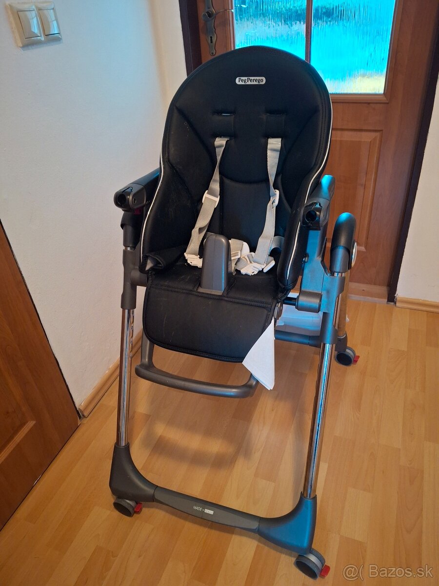 Stolička Peg Perego čierna