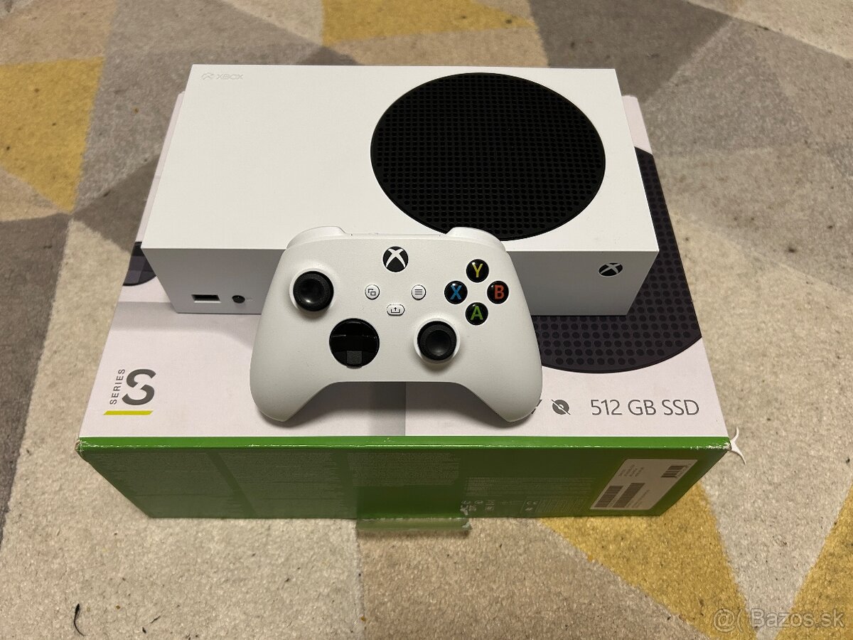 Xbox Series S 512GB + konto s 30timi hrami