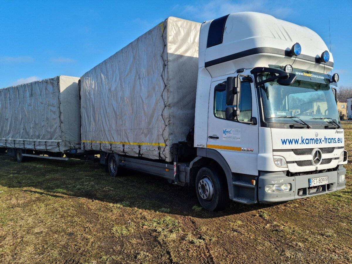 Mercedes-Benz Atego 1224 HDS HIAB TANDEMOVÝ ZÁVĚS 2011r