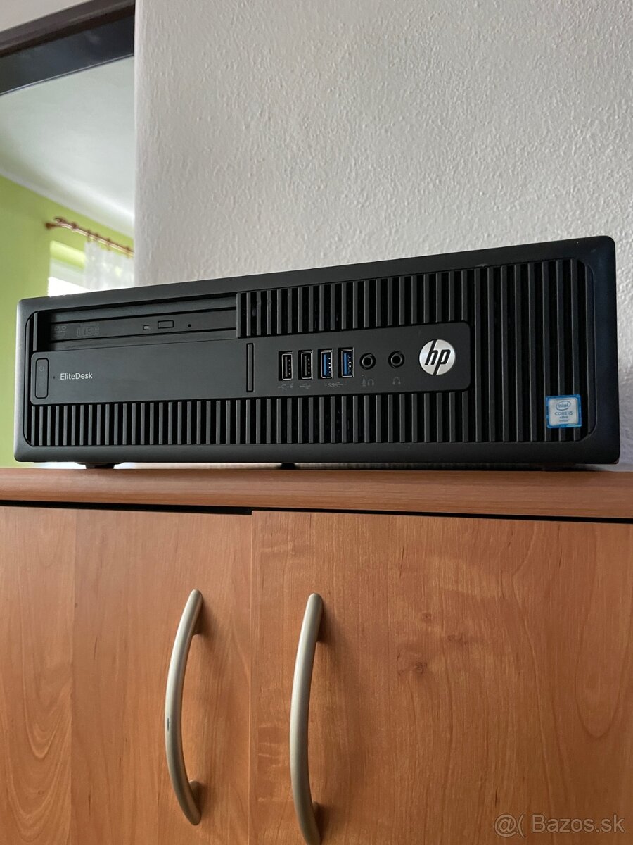 Predám HP EliteDesk 800 G2 SFF /i5-6600/ 8GB DDR4/512GB SSD