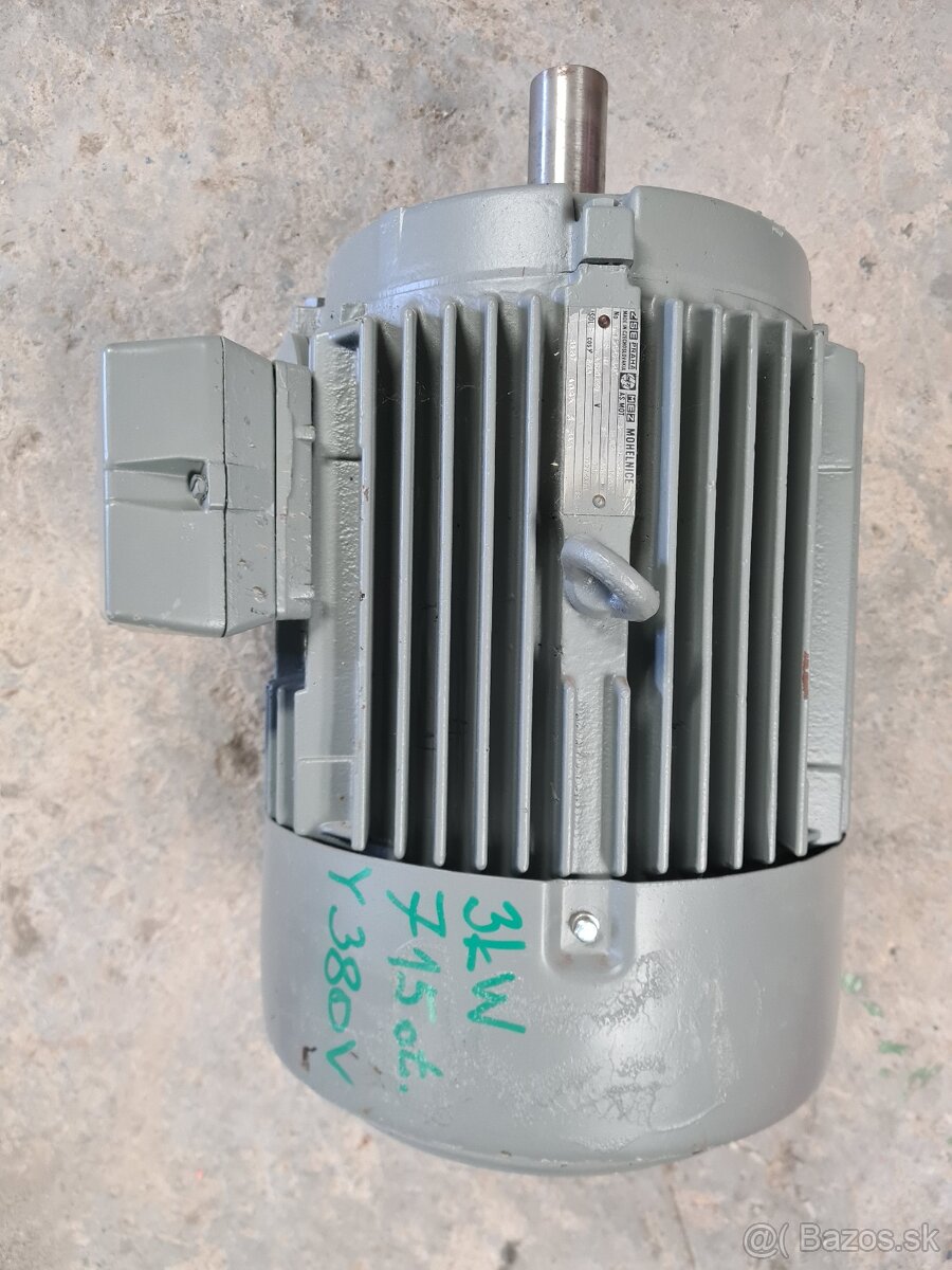 Predám el.motor 4kW 715ot  a 3kW 715ot