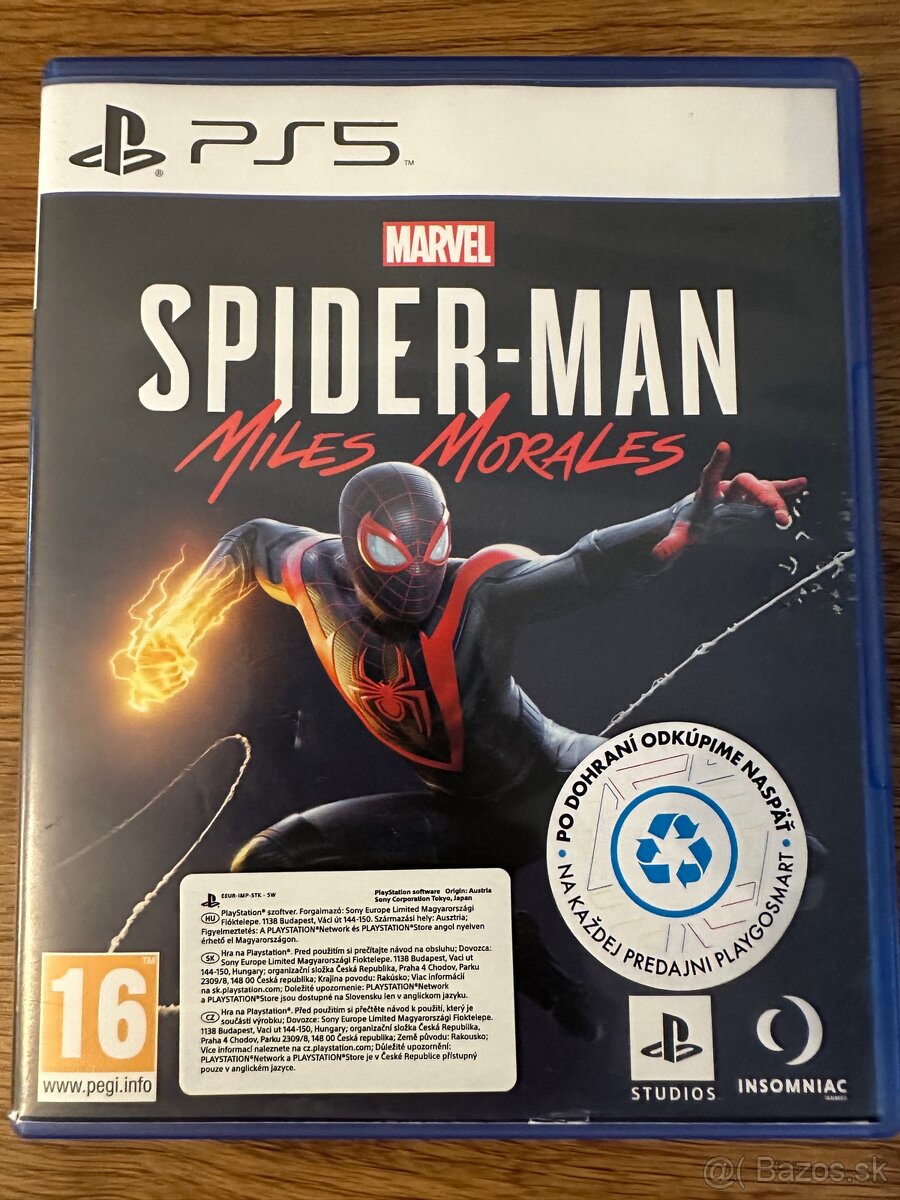 Spiderman MILES MORALES PS5