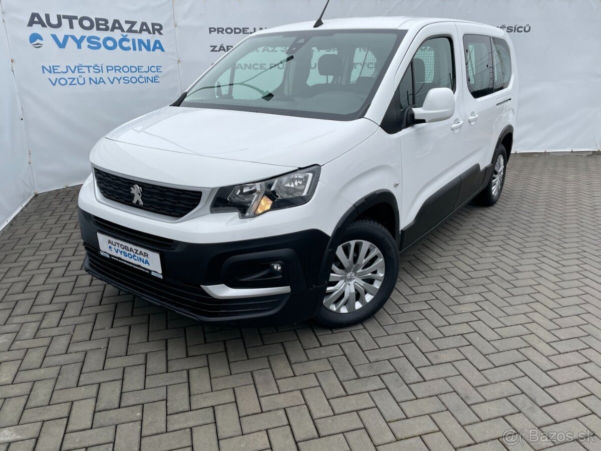 Peugeot Rifter LONG 1.5HDi ČR 1.maj. Kamera DPH