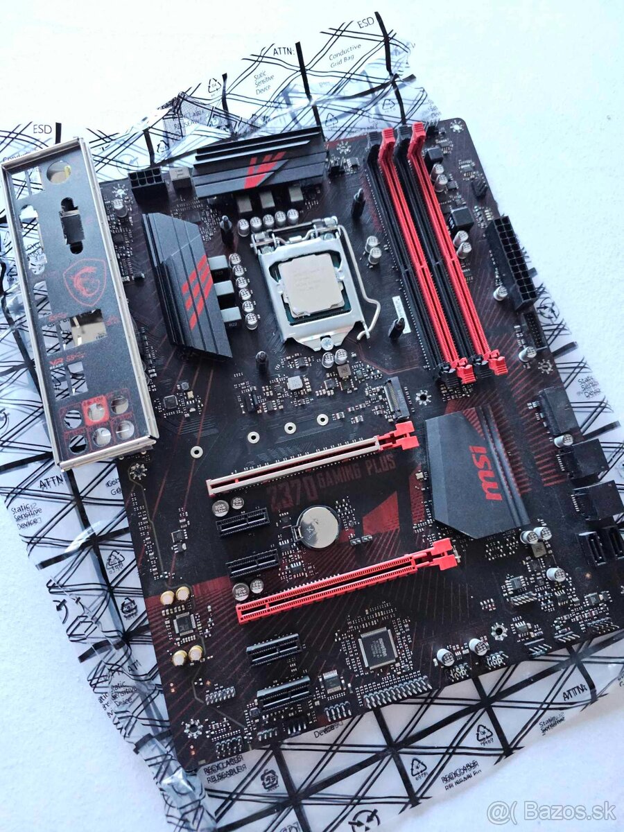 MSI Z370 Gaming plus, Intel i7 8700k