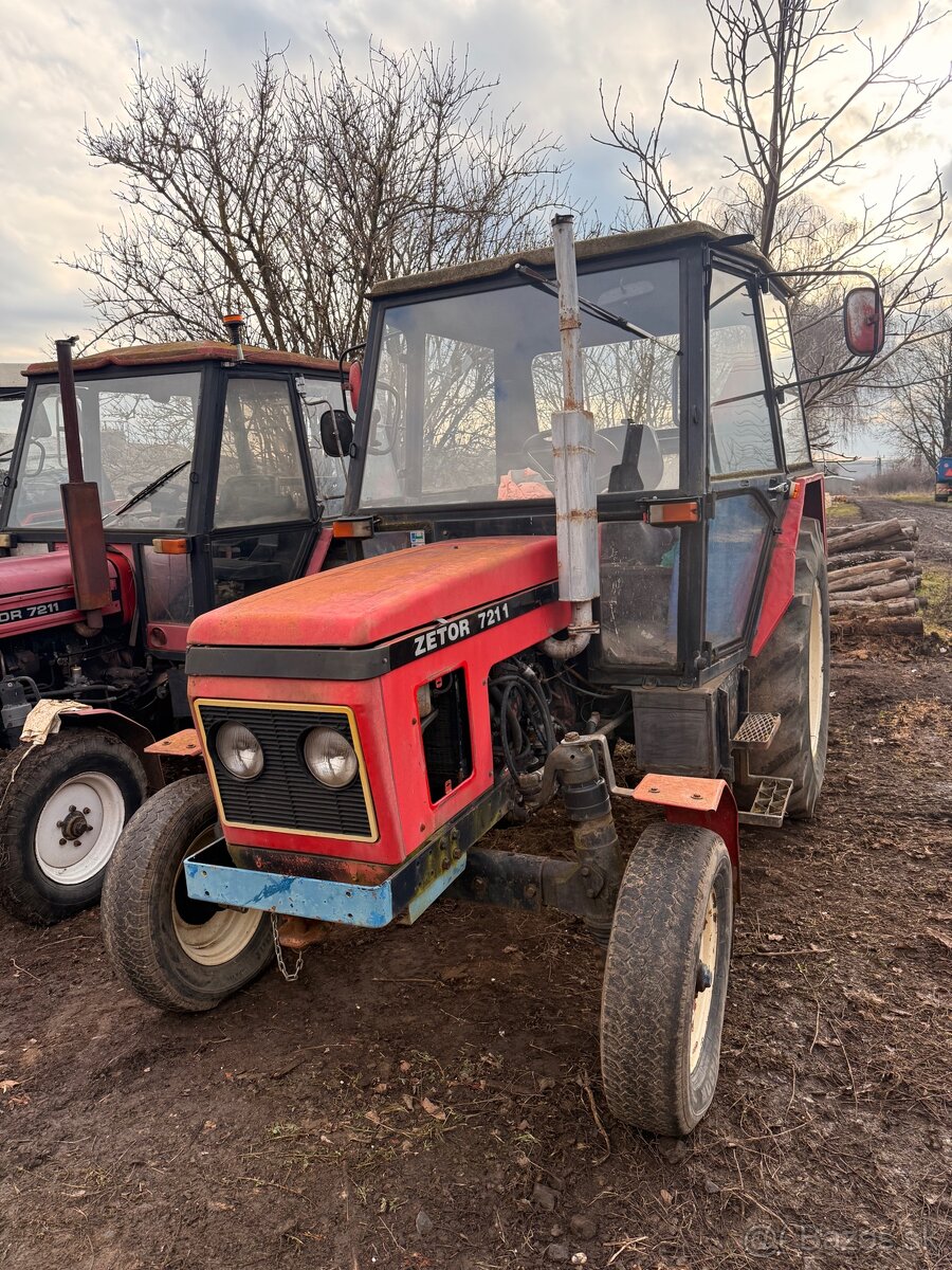 Zetor 7211 s tp a špz