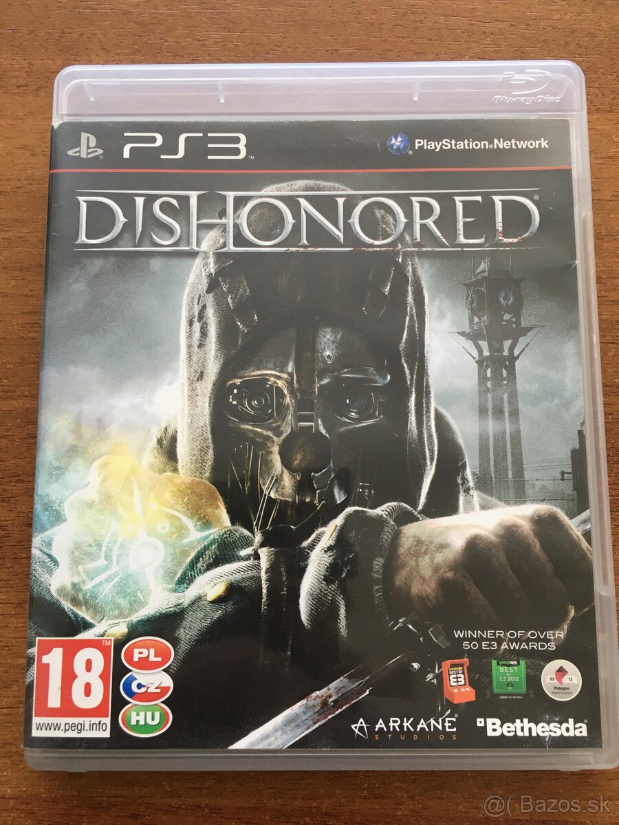 Predám hru Dishonored (PS3)