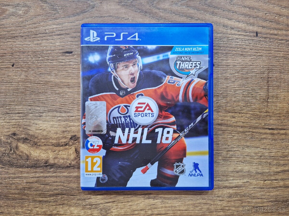 NHL 18 CZ na PS4