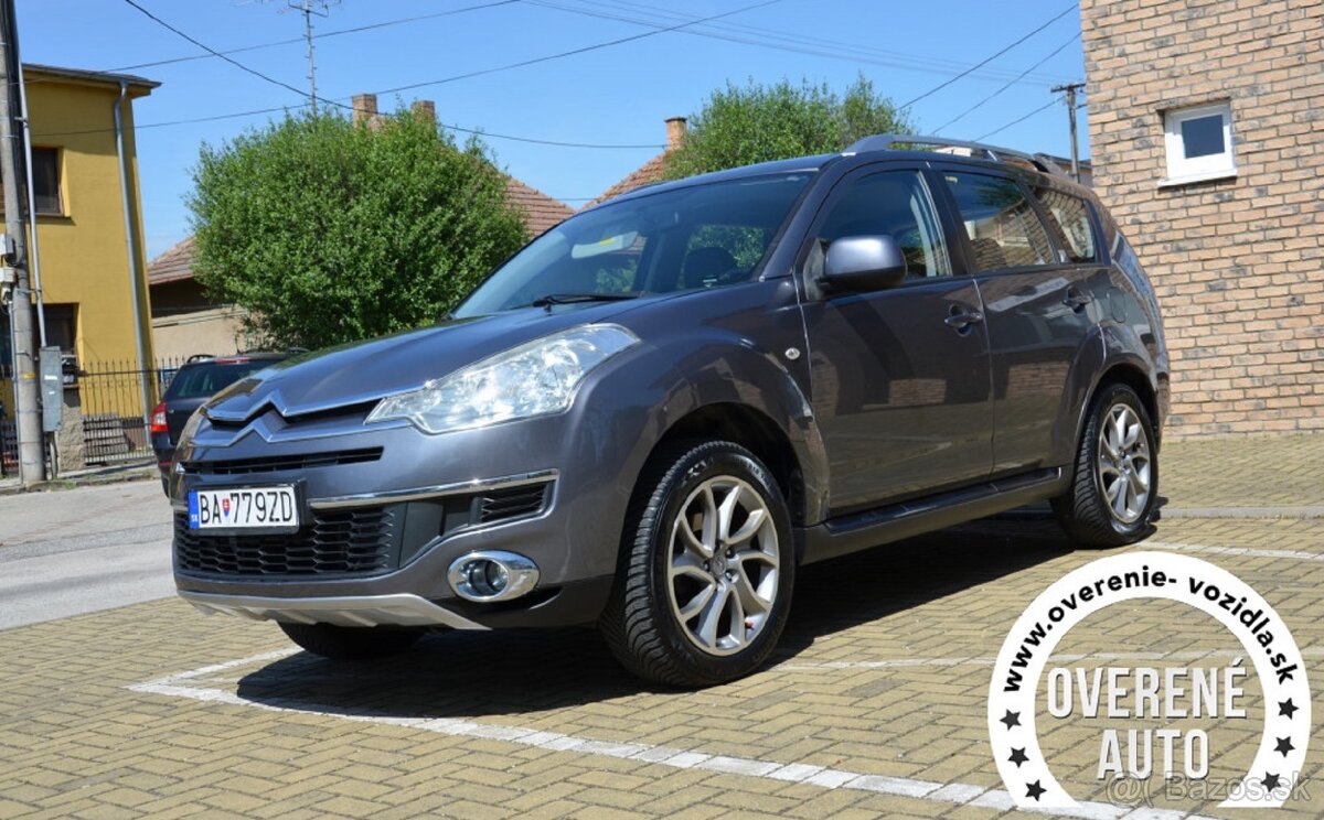 Citroën C-Crosser 2.2 HDi Exclusive,4x4, sedadiel 7