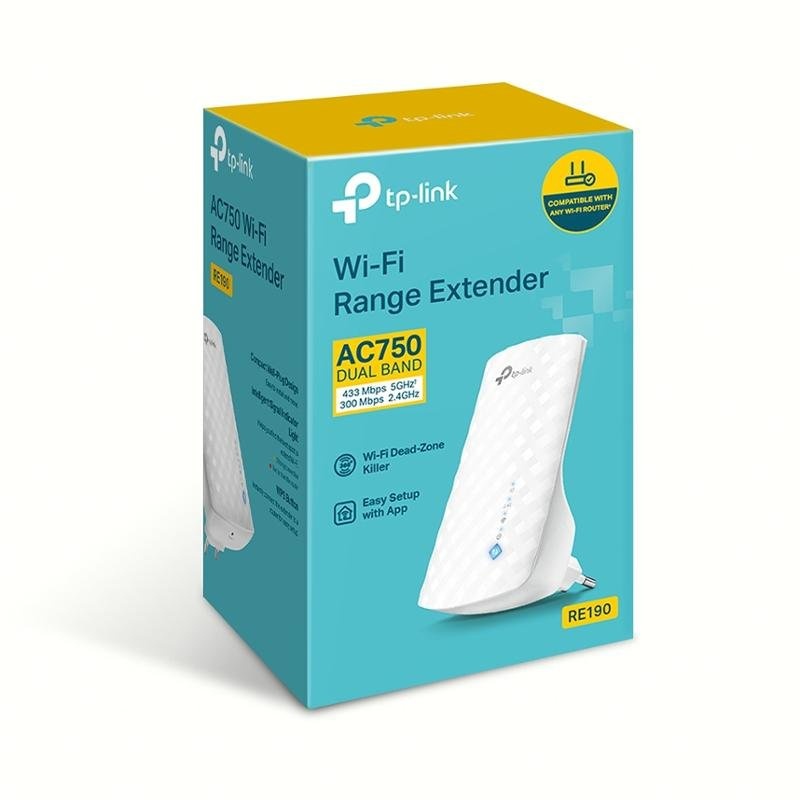 AC750 WiFi Extender TP-Link RE190