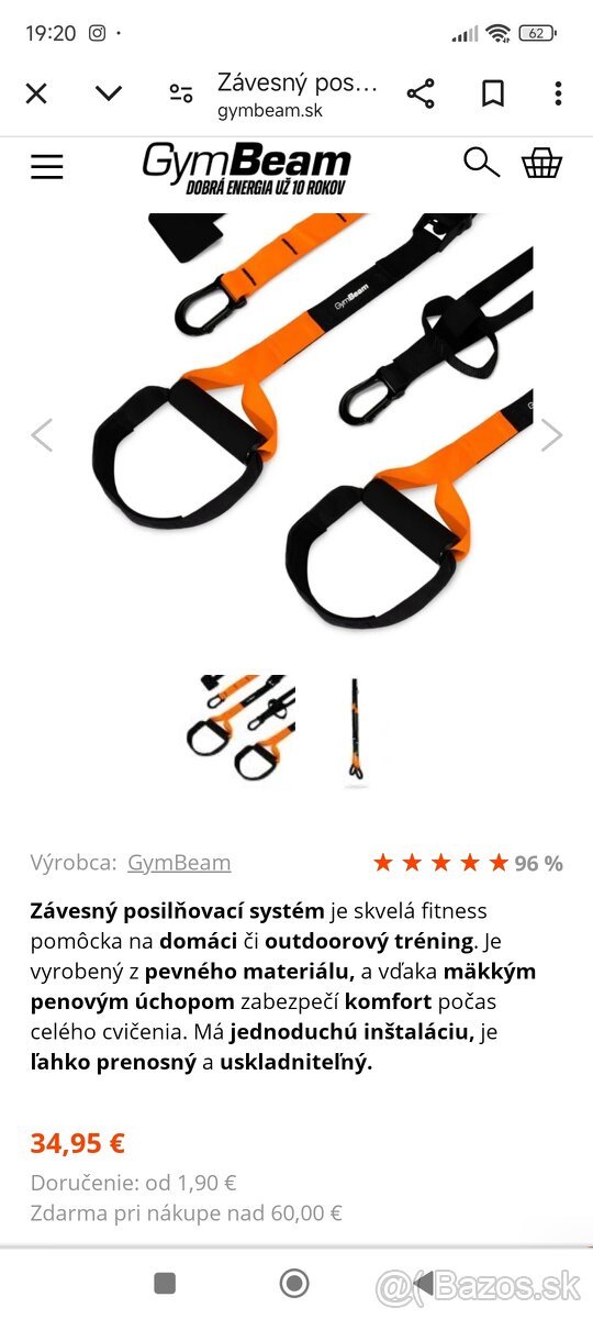 TRX plus koliesko na cvicenie