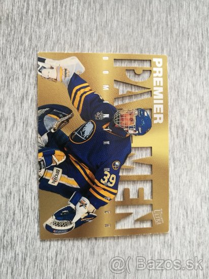 Hokejova karta 1995-96 ULTRA Pad men Dominik Hasek