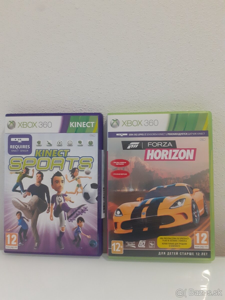 Hry a ovladač na Xbox 360