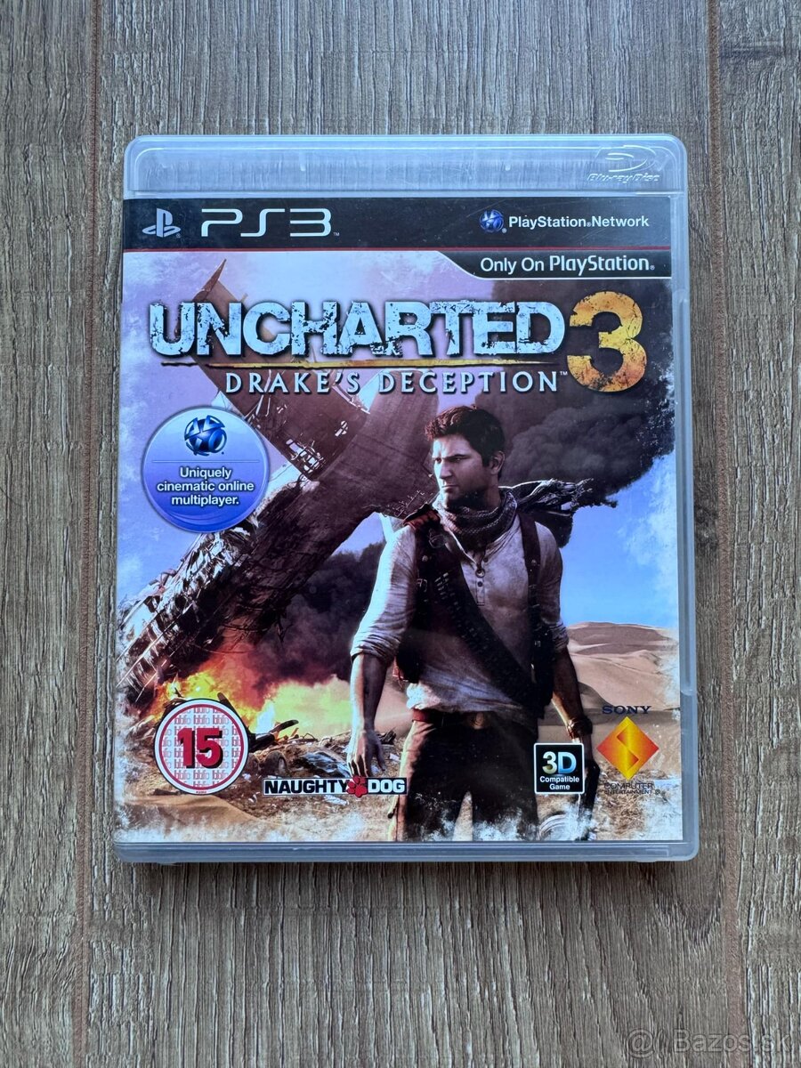 Uncharted 3 na Playstation 3