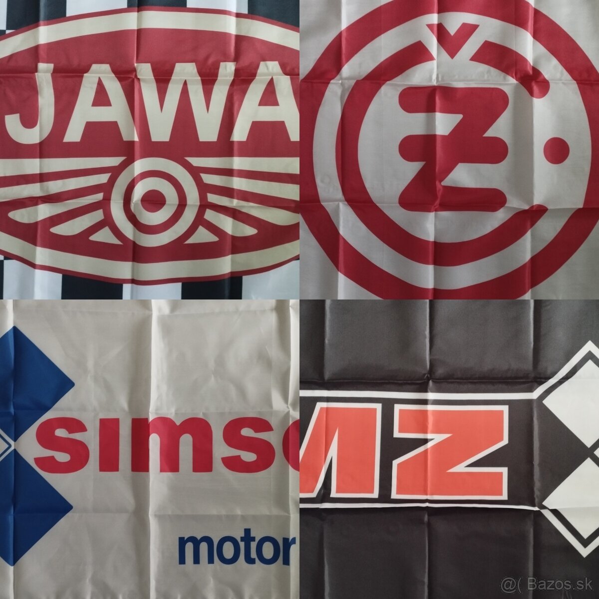 vlajka ČZ,MZ, SIMSON, JAWA