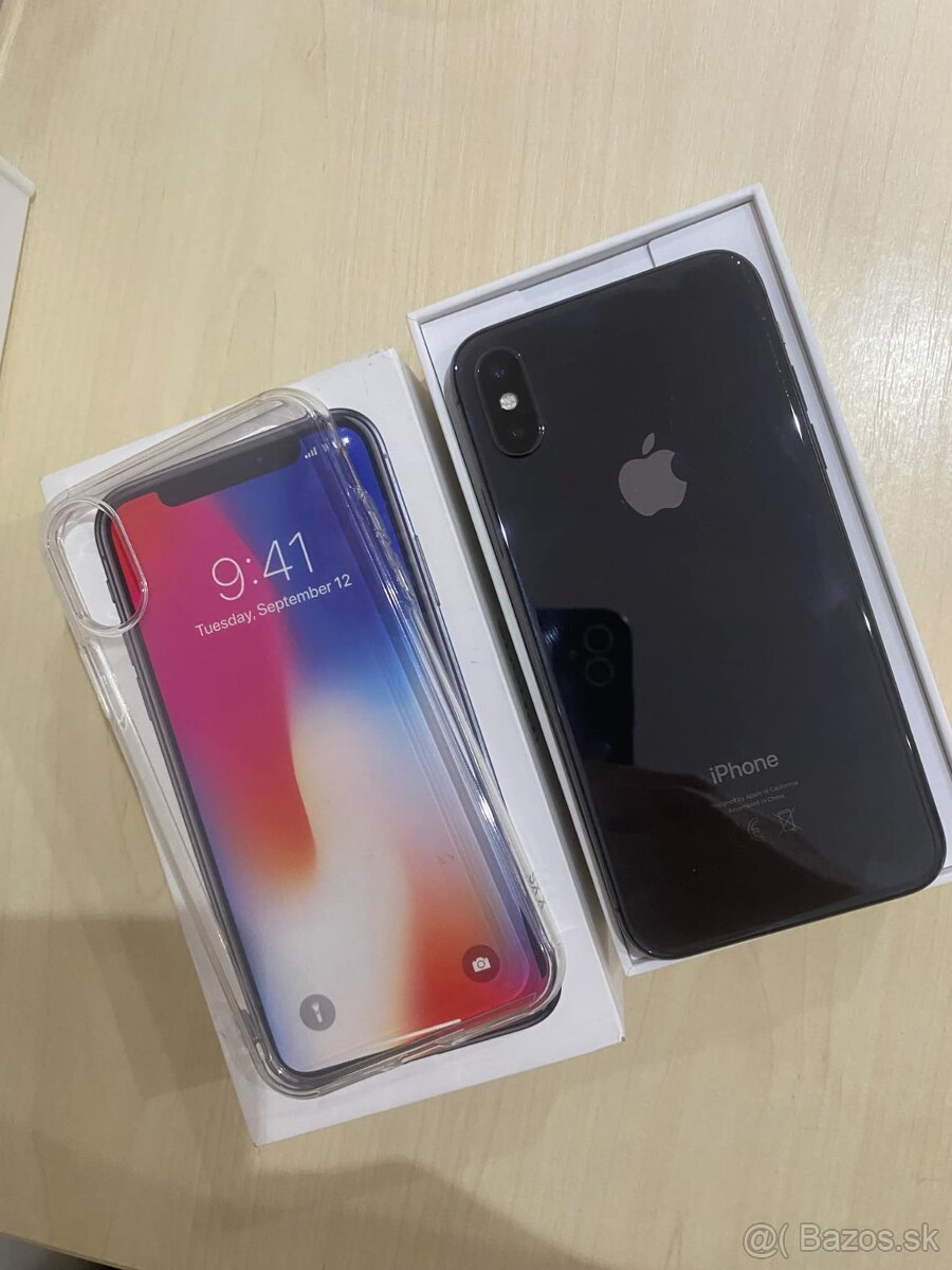 IPHONE X 256GB BLACK