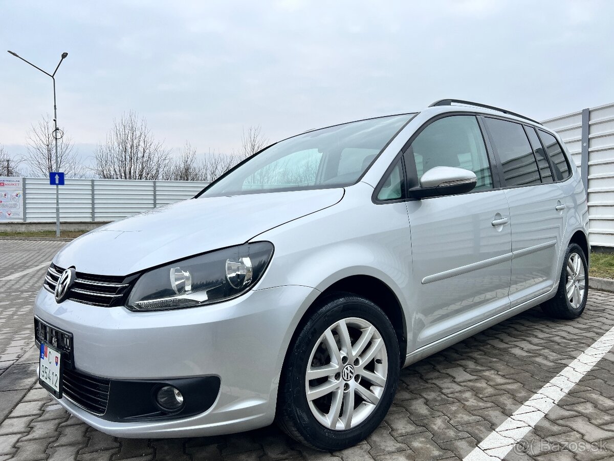 7MIEST VW TOURAN 1.6TDi 77kW 2011 ✅CENA NA SK ŠPZ