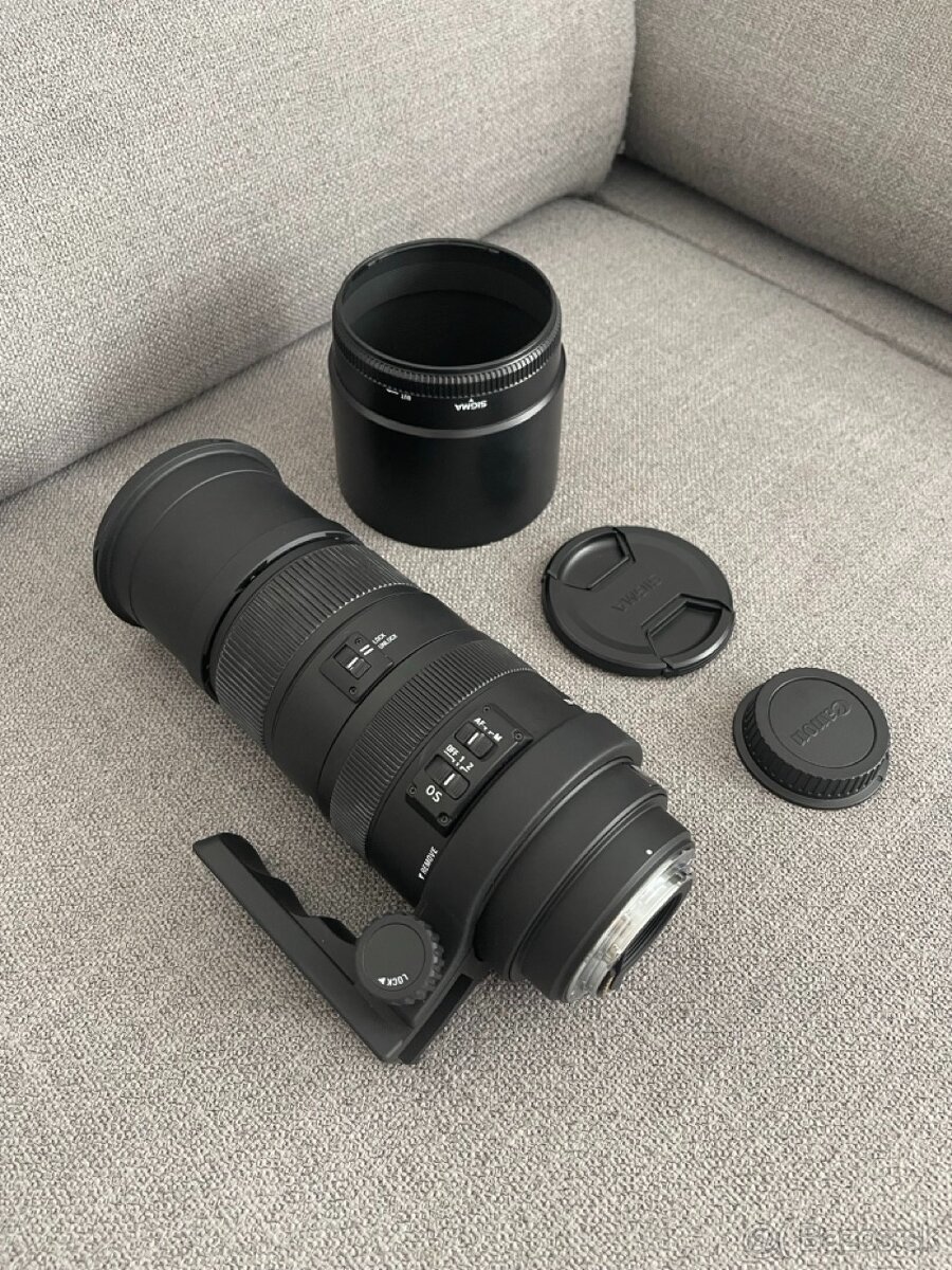 Objektív na Canon SIGMA DG 150-500mm F/5-6,3