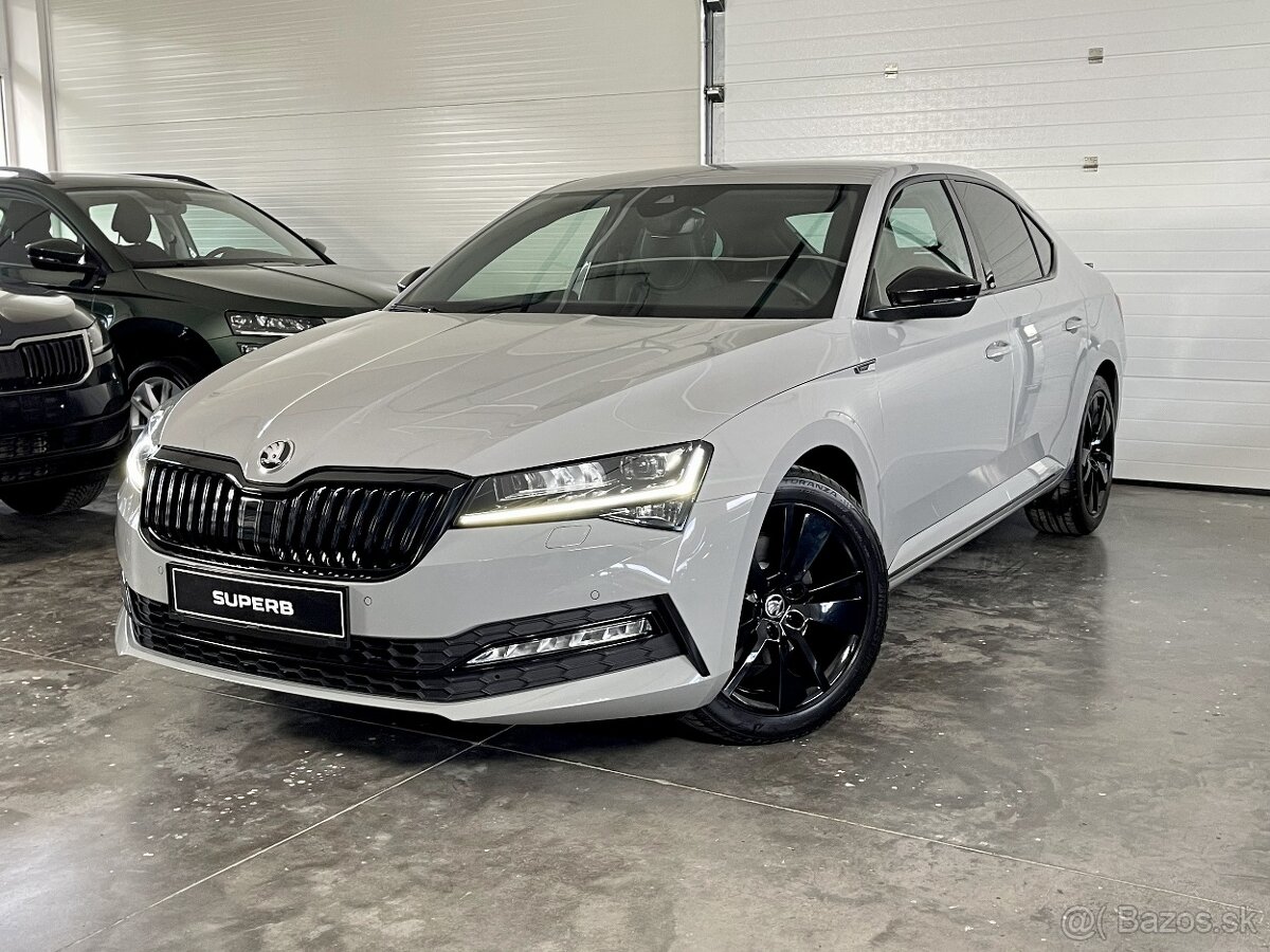 Škoda Superb 2.0 TDI Sportline 4x4 DSG°Virtual°ODPOČET DPH°