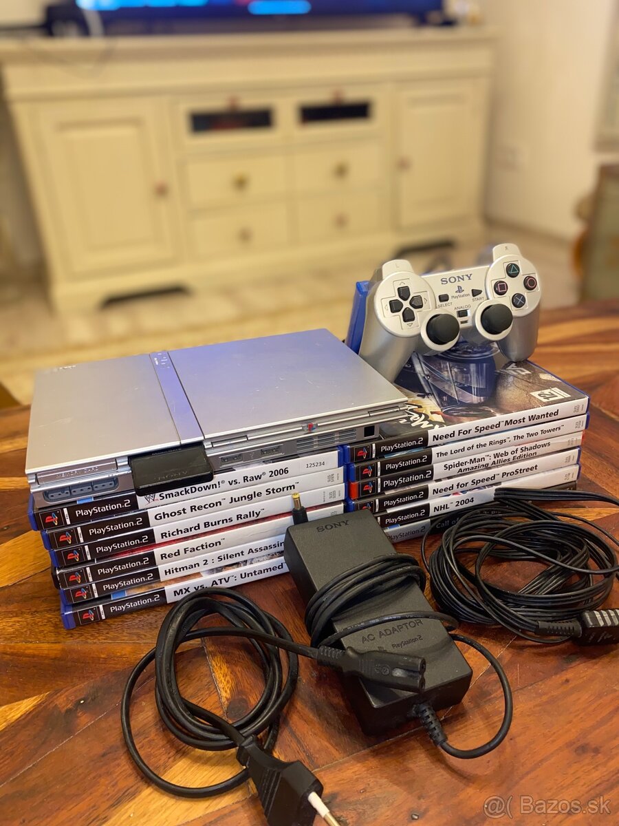 [SOLD] Sony Playstation 2 Slim Silver