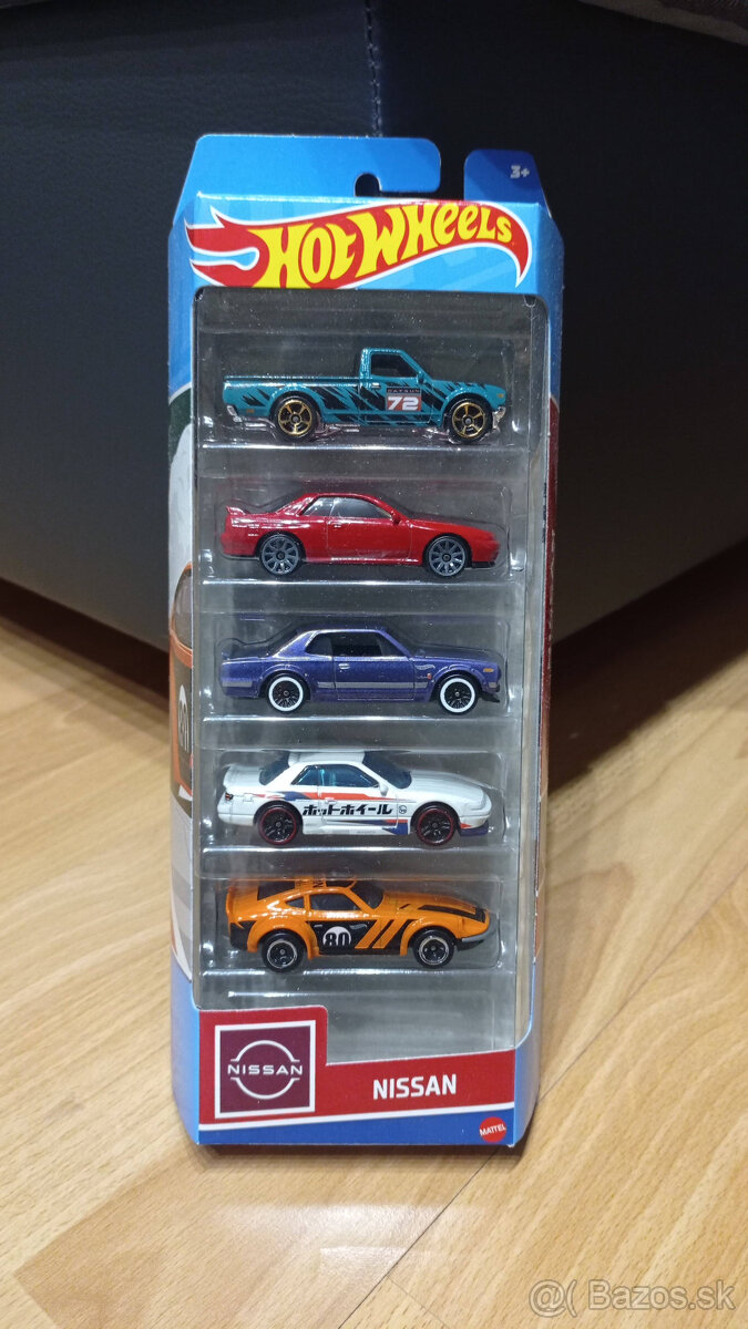 Hotwheels - Nissan 5 pack