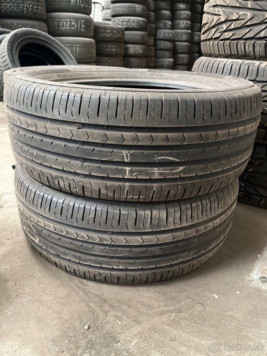 215/55 R17 Continental letné