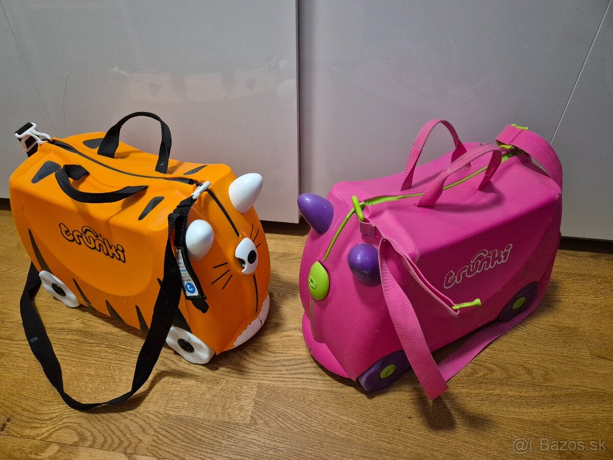 2 ks detsky kufor Trunki, ako odrazadlo