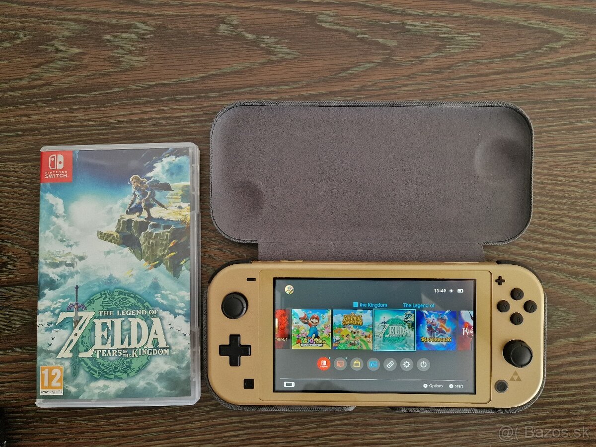 Nintendo Switch Lite (Hyrule edícia)