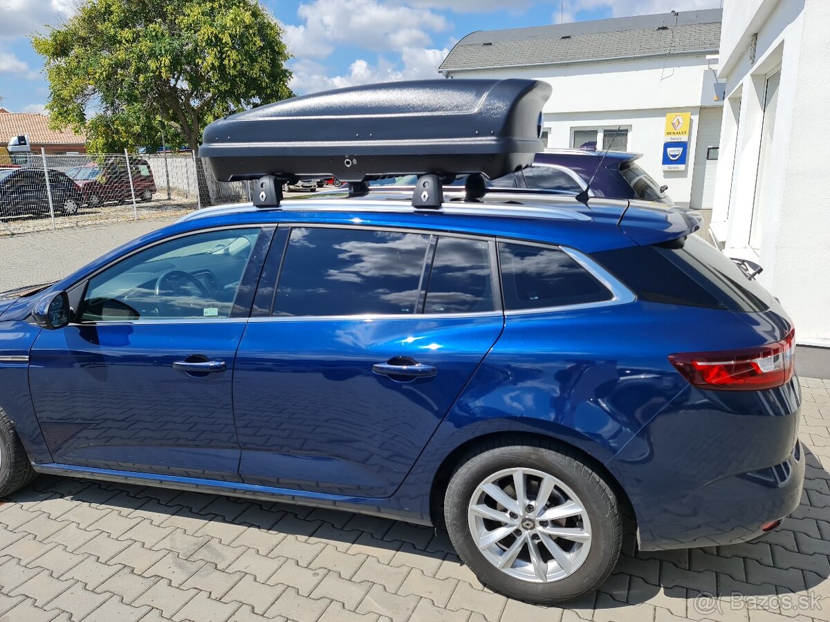 Renault megane strešný box +nosič 400l