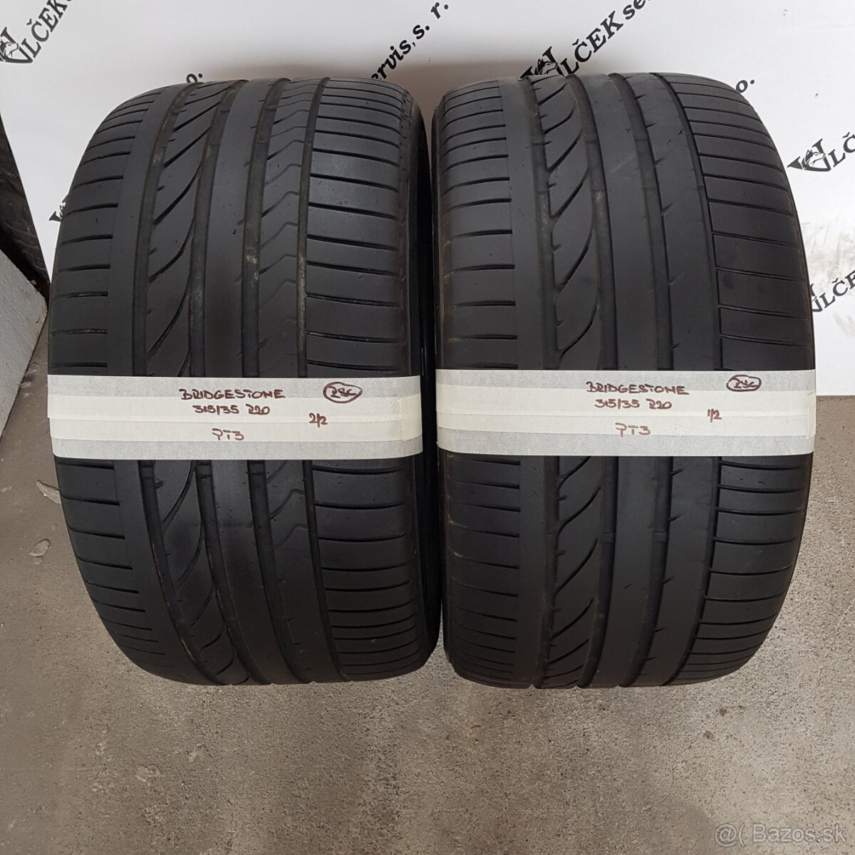 315/35 R20 BRIDGESTONE letné pneumatiky