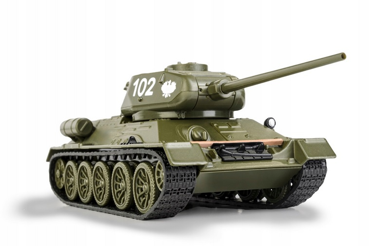 Tank T-34-85 1:43 (Štyria tankisti a pes)