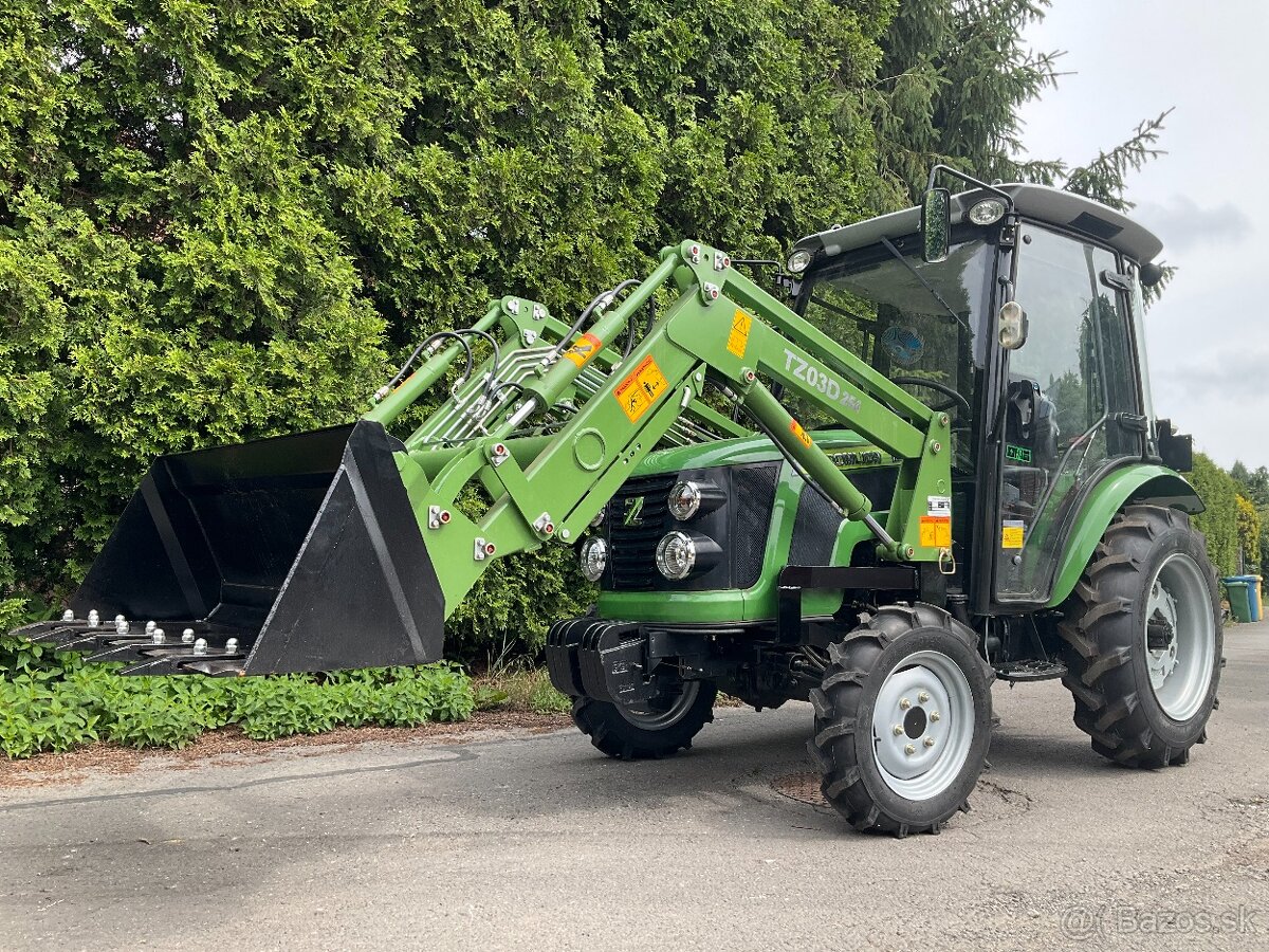 traktor ZOOMLION CR254 s čelním nakladačem 400 kg